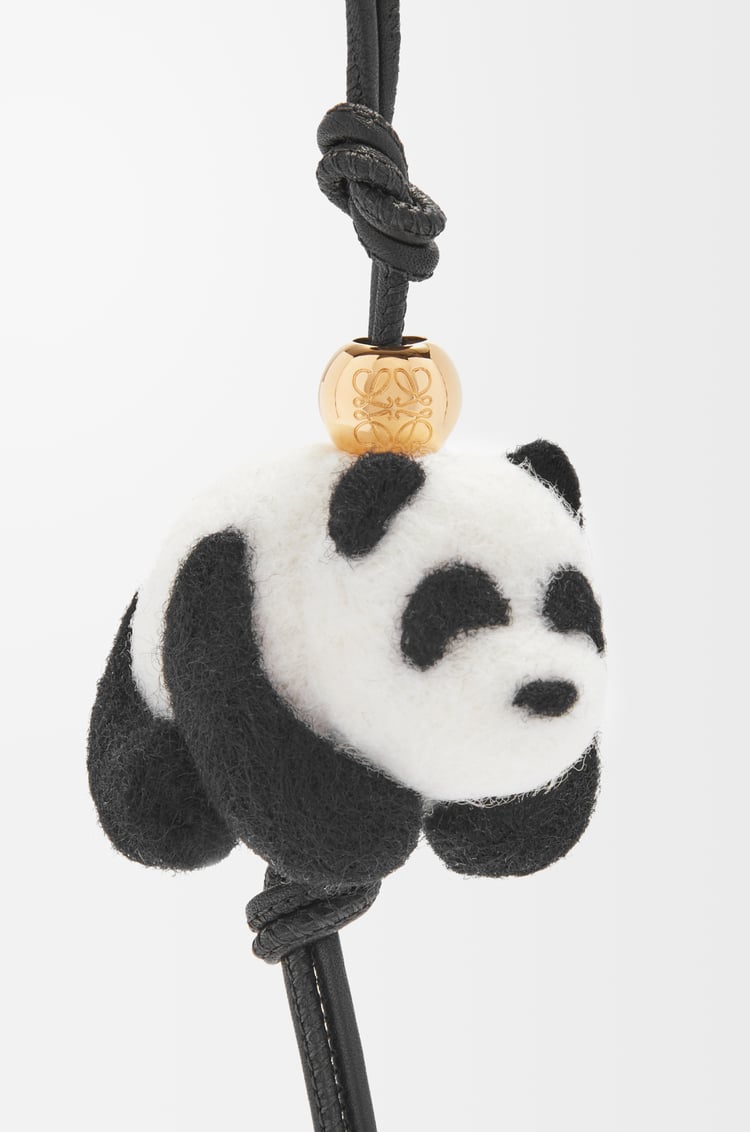 Loewe Panda Charm In Felt And Calfskin 1 Colours