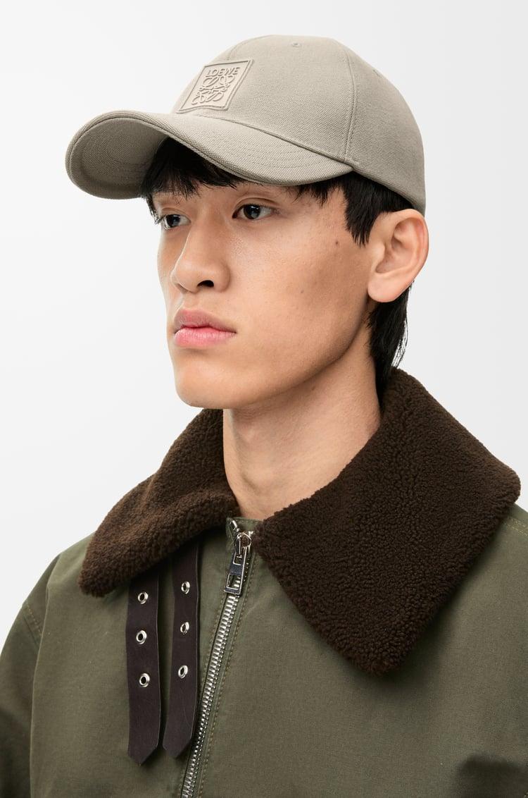 Loewe Patch Cap In Canvas 4 Colours