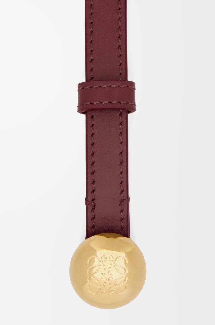 Loewe Pebble Belt In Smooth Calfskin 3 Colours