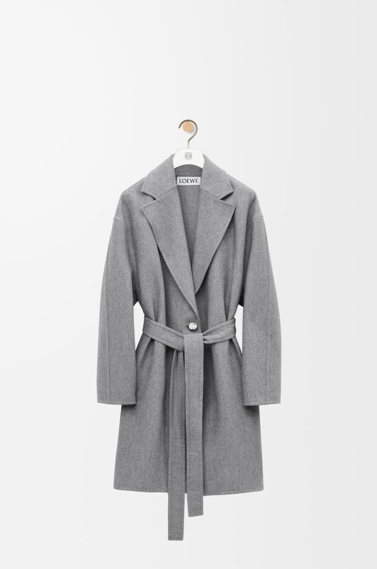 Loewe Pebble coat in wool and cashmere 2 Colours