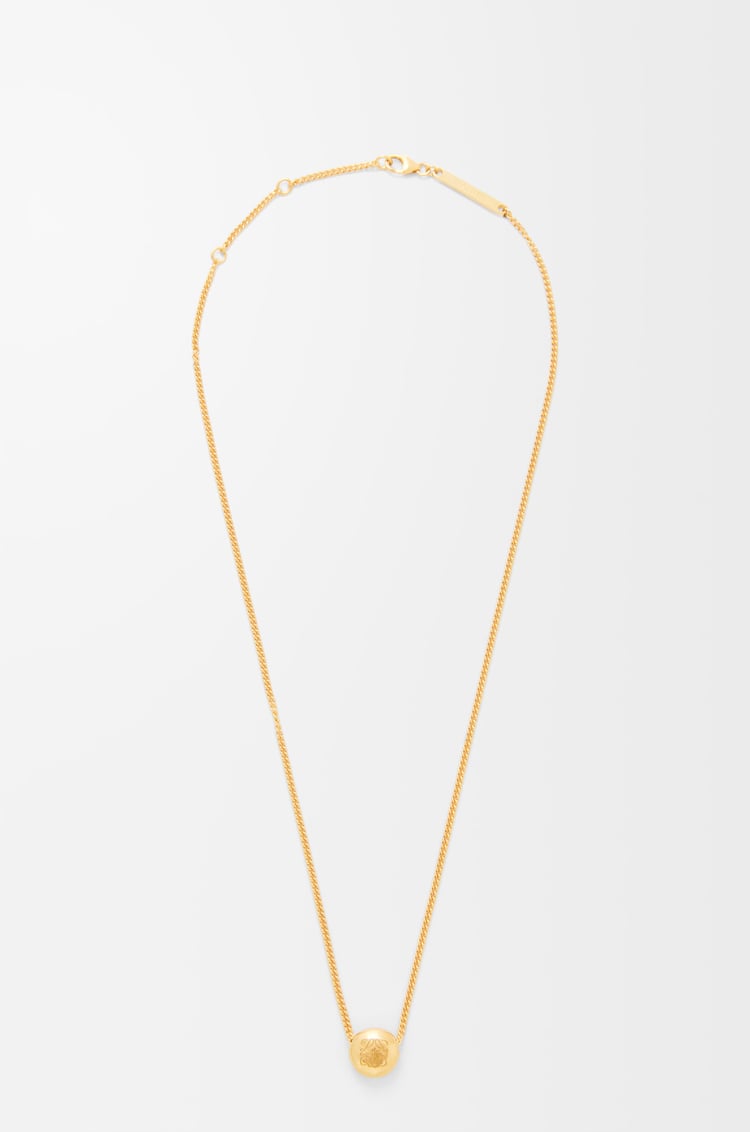 Loewe Pebble necklace in sterling silver 1 Colours