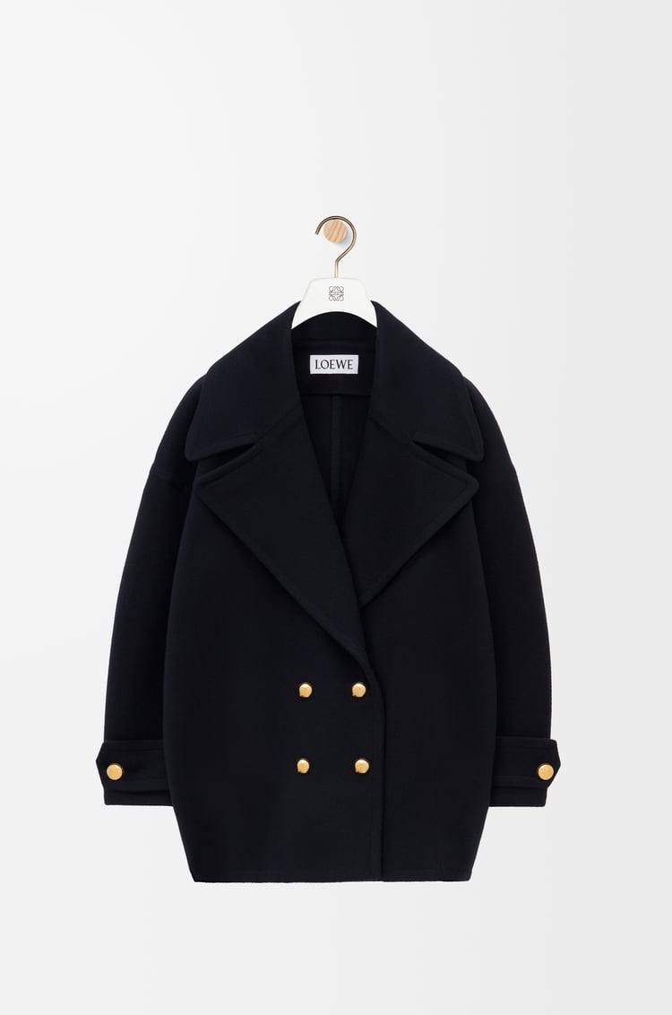 Loewe Pebble peacoat in wool 1 Colours