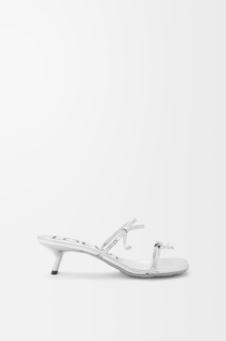 Loewe Petal sandal in metallic calfskin 1 Colours