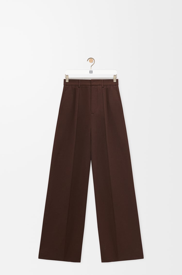 Loewe Pleated trousers in cotton 3 Colours