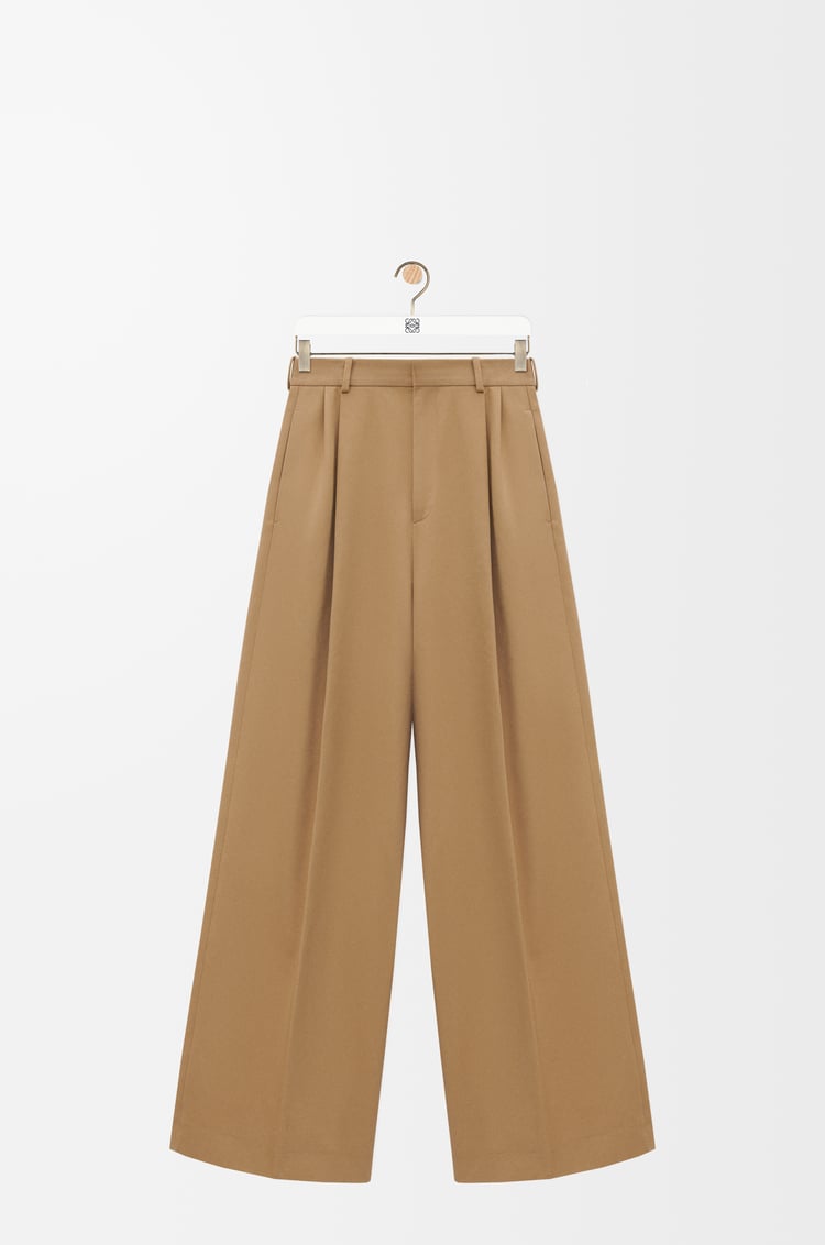 Loewe Pleated trousers in cotton 3 Colours