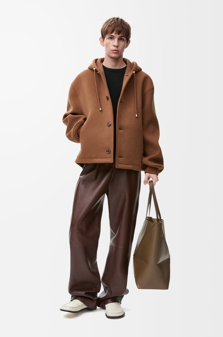 Loewe Pleated Trousers In Nappa Lambskin 1 Colours