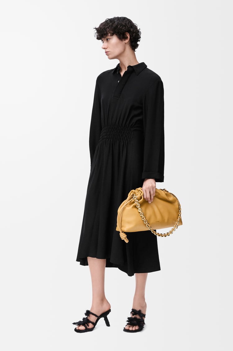 Loewe Polo Dress In Stretch Viscose 1 Colours