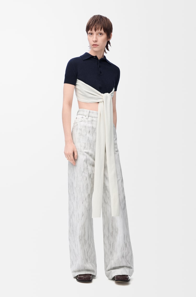 Loewe Polo Sweater In Wool And Cashmere 2 Colours