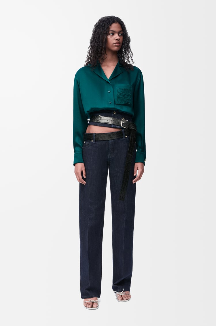 Loewe Pyjama Blouse In Silk 2 Colours