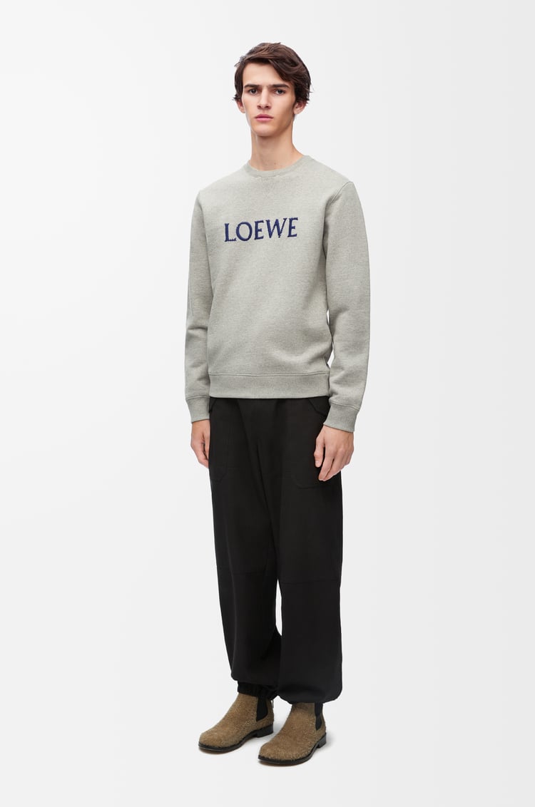 Loewe Regular Fit Sweatshirt In Cotton 2 Colours