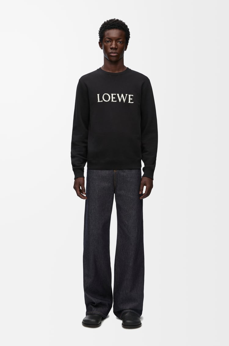 Loewe Regular Fit Sweatshirt In Cotton 2 Colours