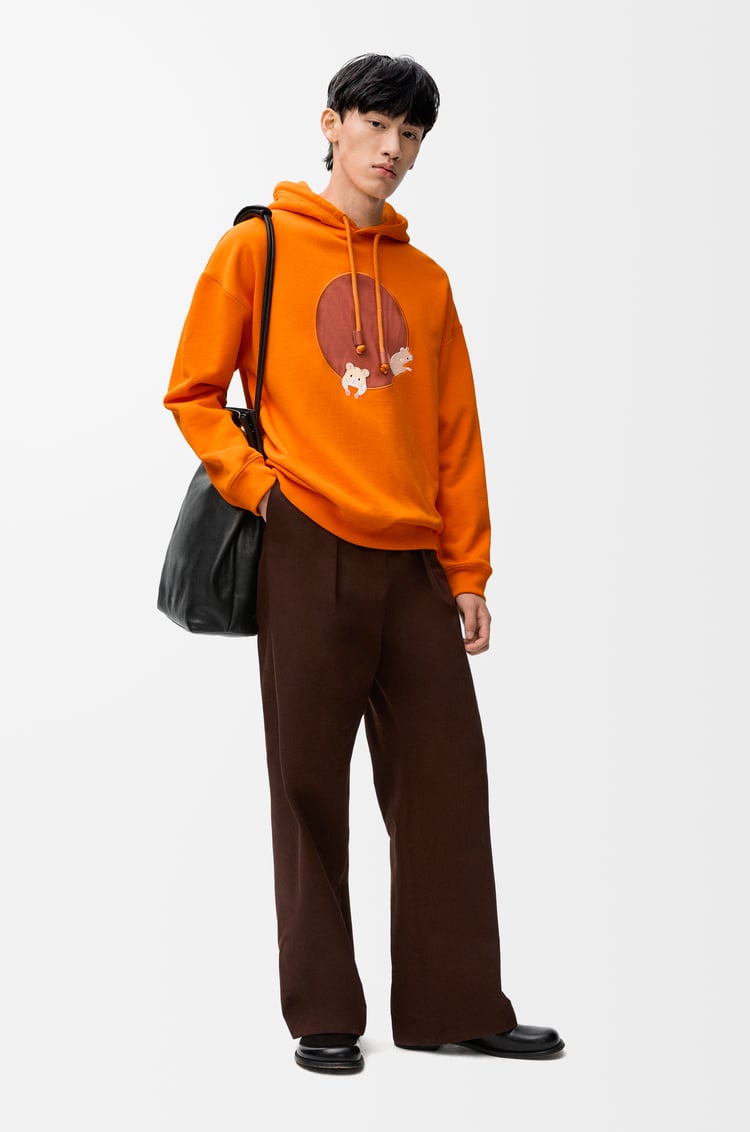 Loewe Relaxed Fit Hoodie In Cotton 1 Colours