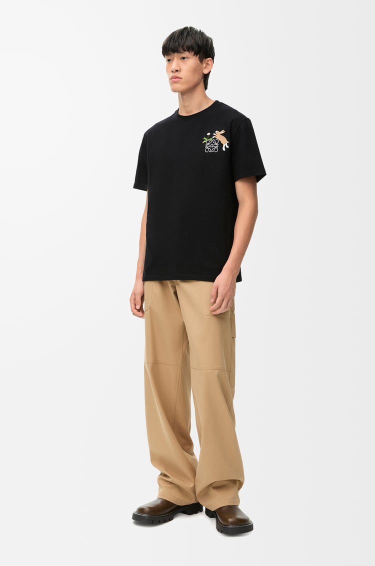 Loewe Relaxed Fit T-shirt In Cotton 2 Colours