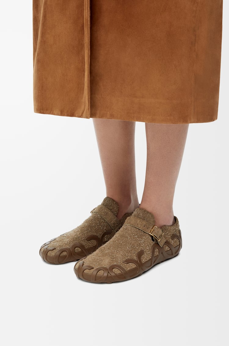 Loewe Rise Loafer In Brushed Suede 2 Colours