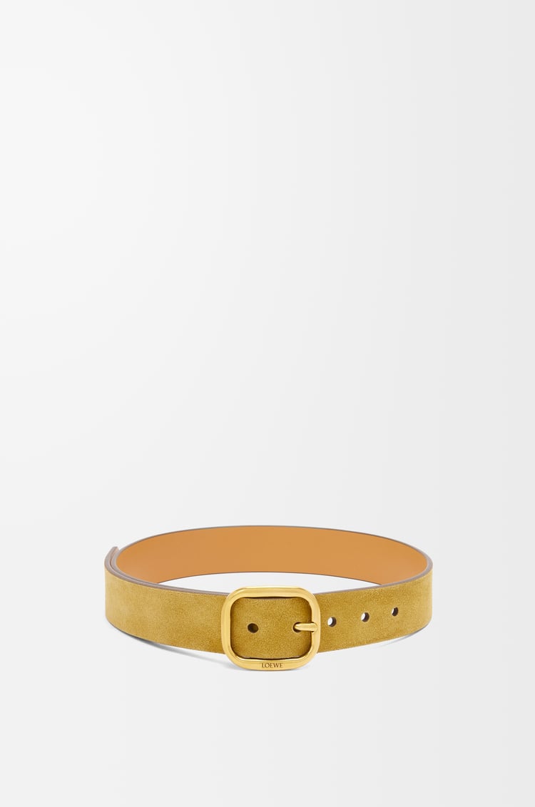 Loewe Rounded soft belt in suede 1 Colours