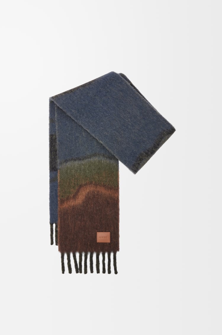 Loewe Scarf in alpaca and wool blend 2 Colours