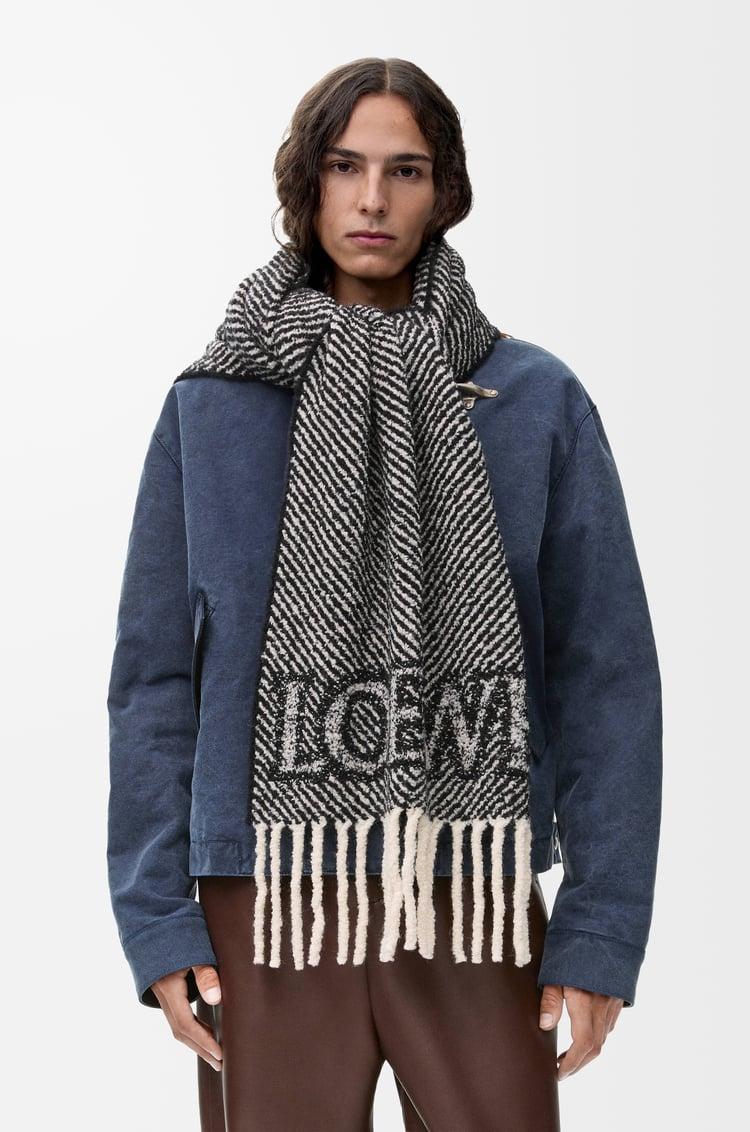 Loewe LOEWE Scarf In Alpaca And Wool Blend 3 Colours