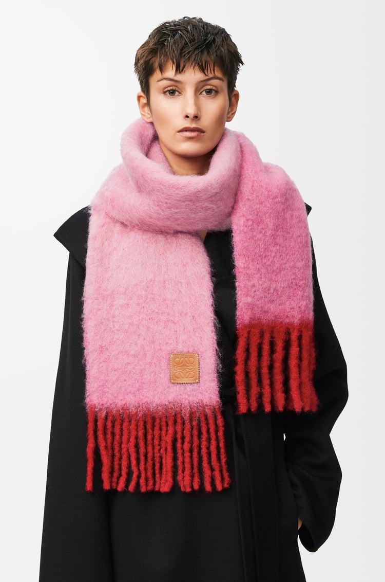 Loewe Scarf In Mohair And Wool 3 Colours