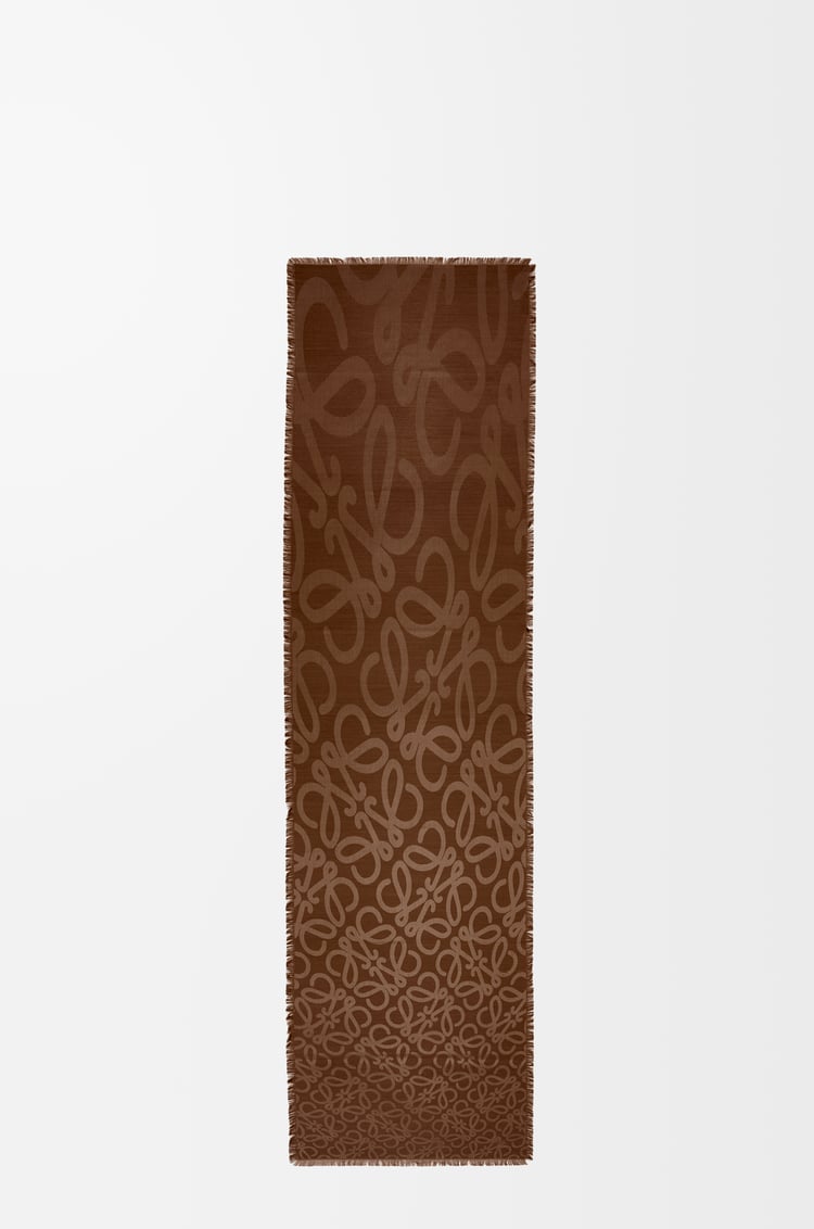 Loewe Scarf in silk and wool 3 Colours