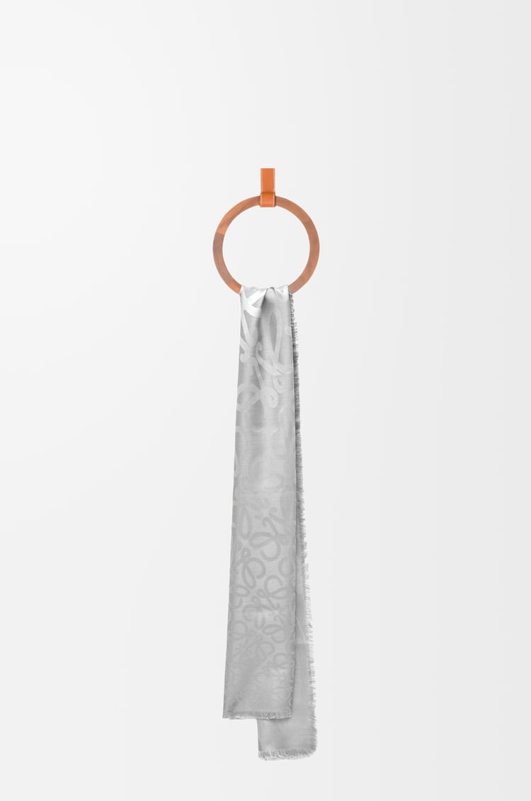 Loewe Scarf In Silk And Wool 3 Colours