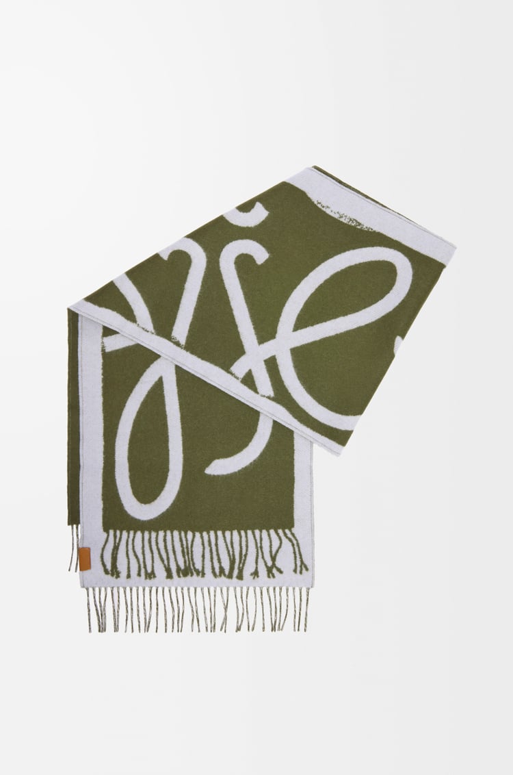 Loewe Scarf In Wool And Cashmere 2 Colours