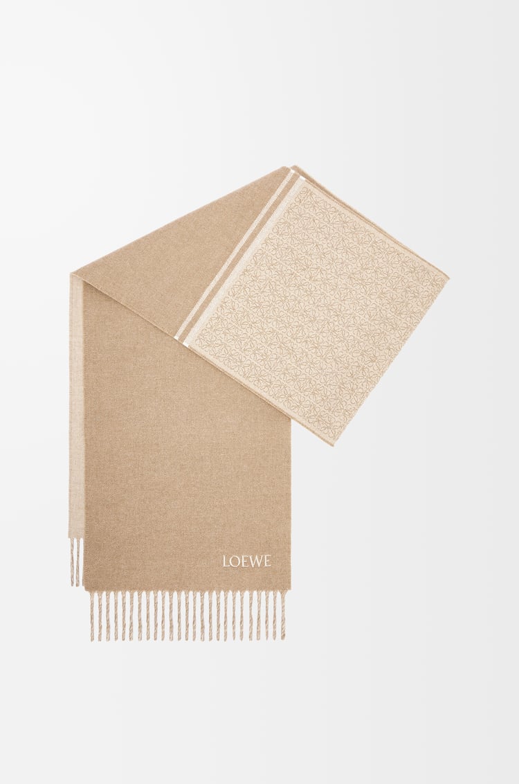 Loewe Scarf in wool and cashmere 4 Colours