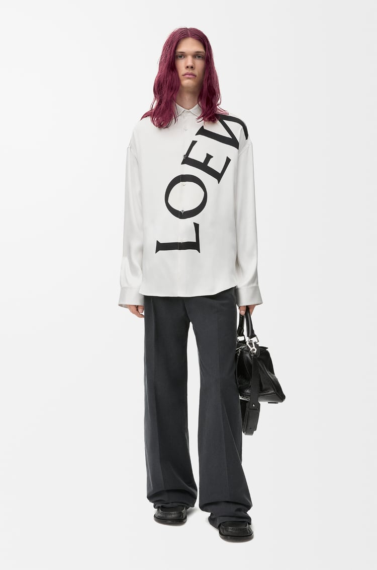 Loewe Shirt In Silk 1 Colours