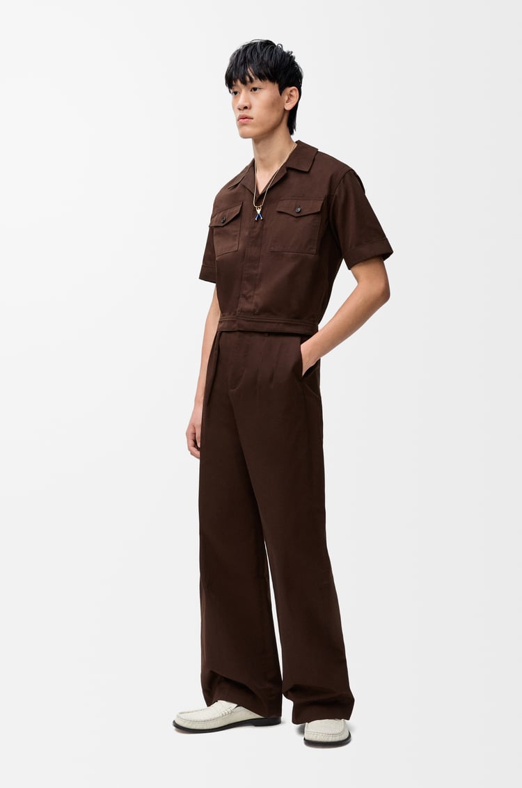 Loewe Short Sleeve Shirt In Cotton 2 Colours