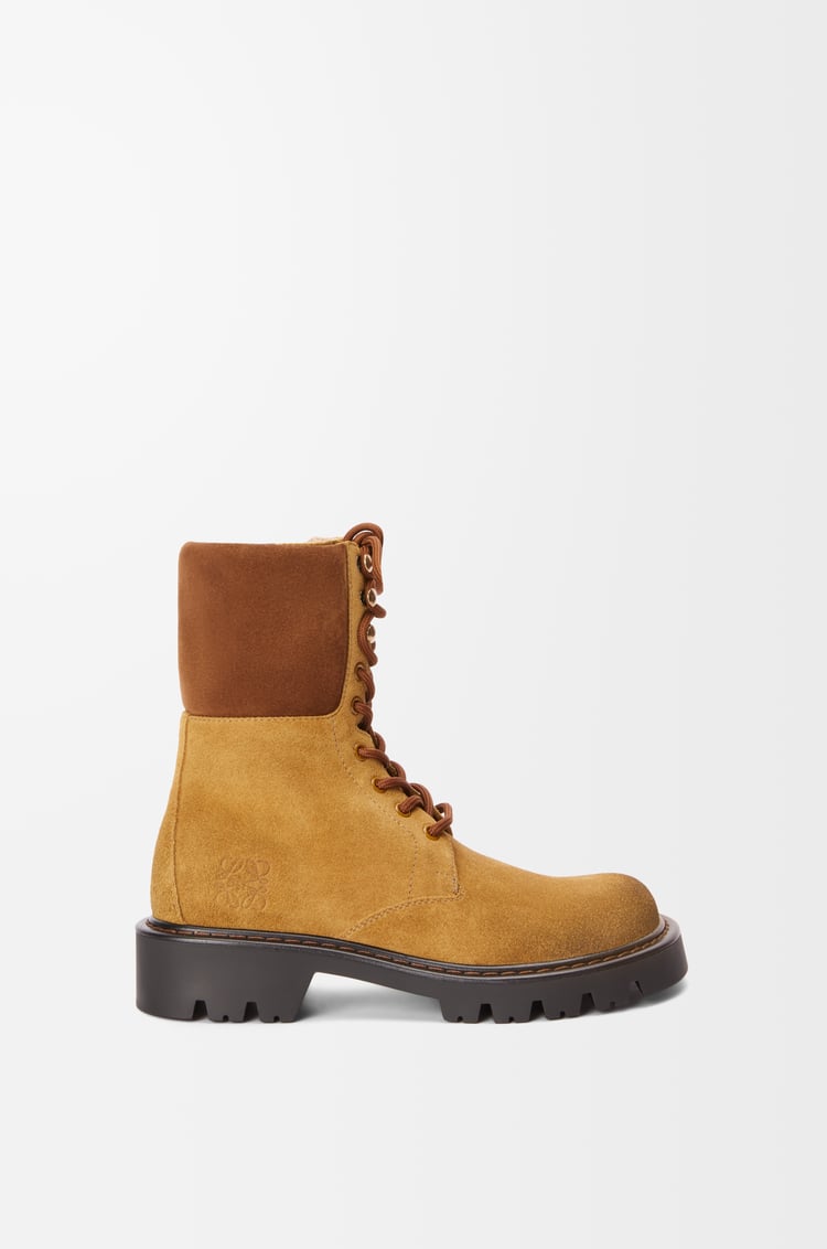 Loewe Sierra combat boot in suede 1 Colours