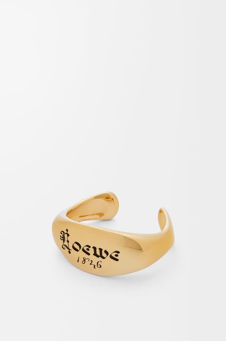 Loewe Signet cuff in sterling silver 1 Colours