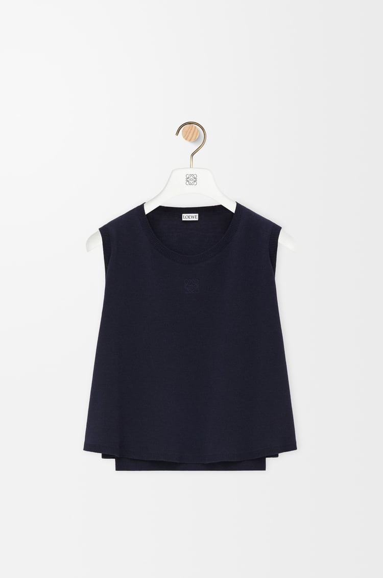 Loewe Sleeveless sweater in wool 2 Colours