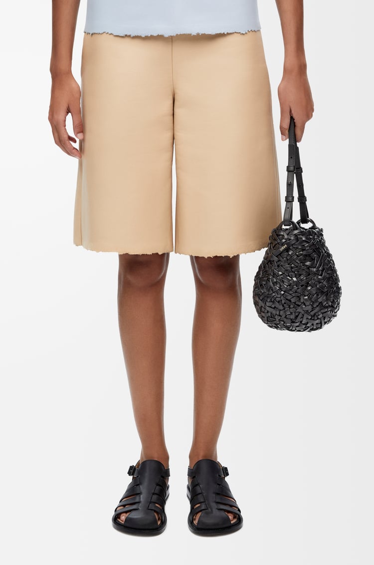 Loewe Small Nest Basket Bag In Calfskin 3 Colours