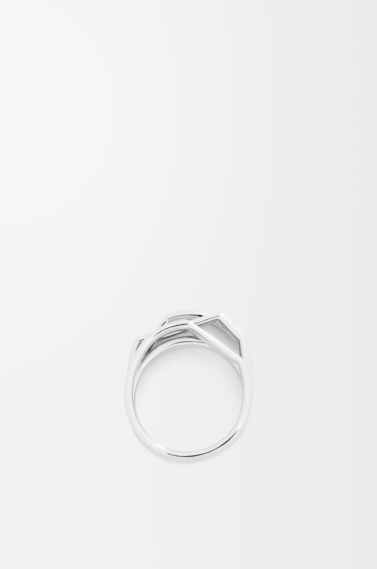Loewe Stacked Ring In Sterling Silver 1 Colours