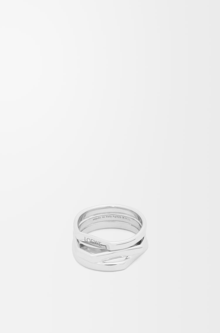 Loewe Stacked ring in sterling silver 1 Colours