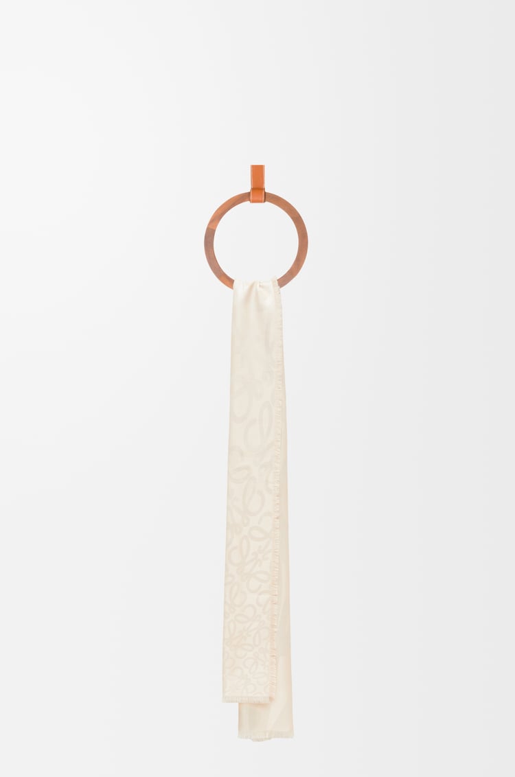 Loewe Stole In Silk And Wool 2 Colours