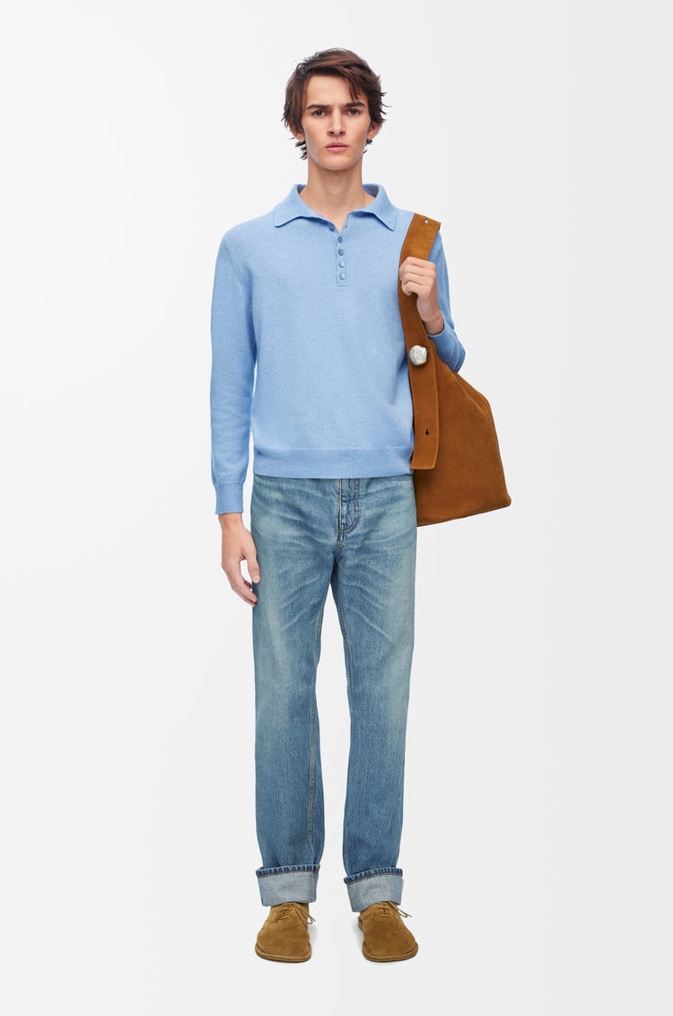 Loewe Straight Leg Jeans In Denim 1 Colours