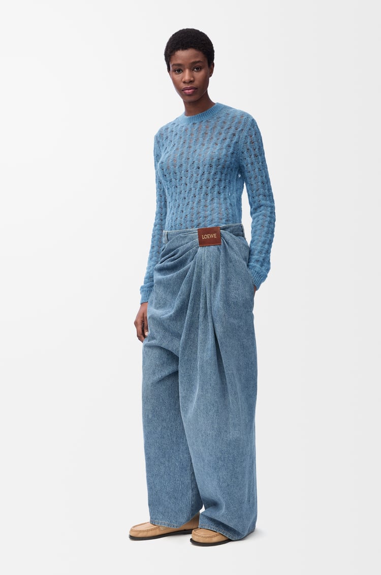 Loewe Sweater In Mohair And Wool Blend 1 Colours