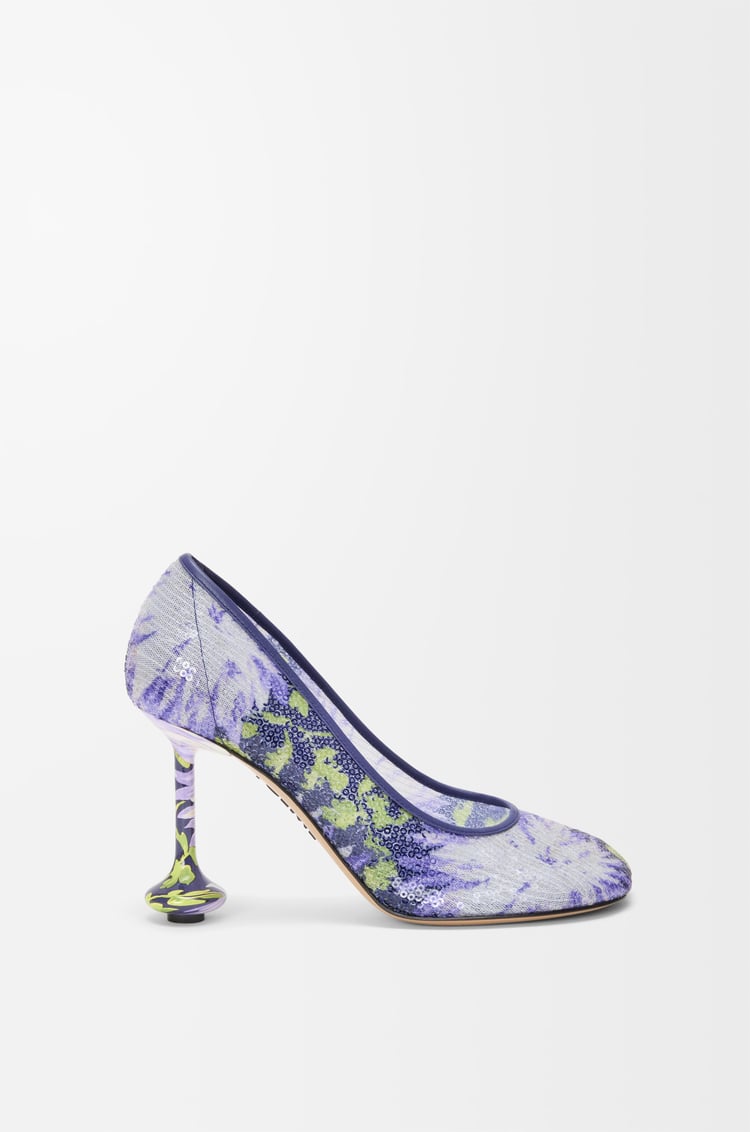 Loewe Toy pump in sequins 1 Colours