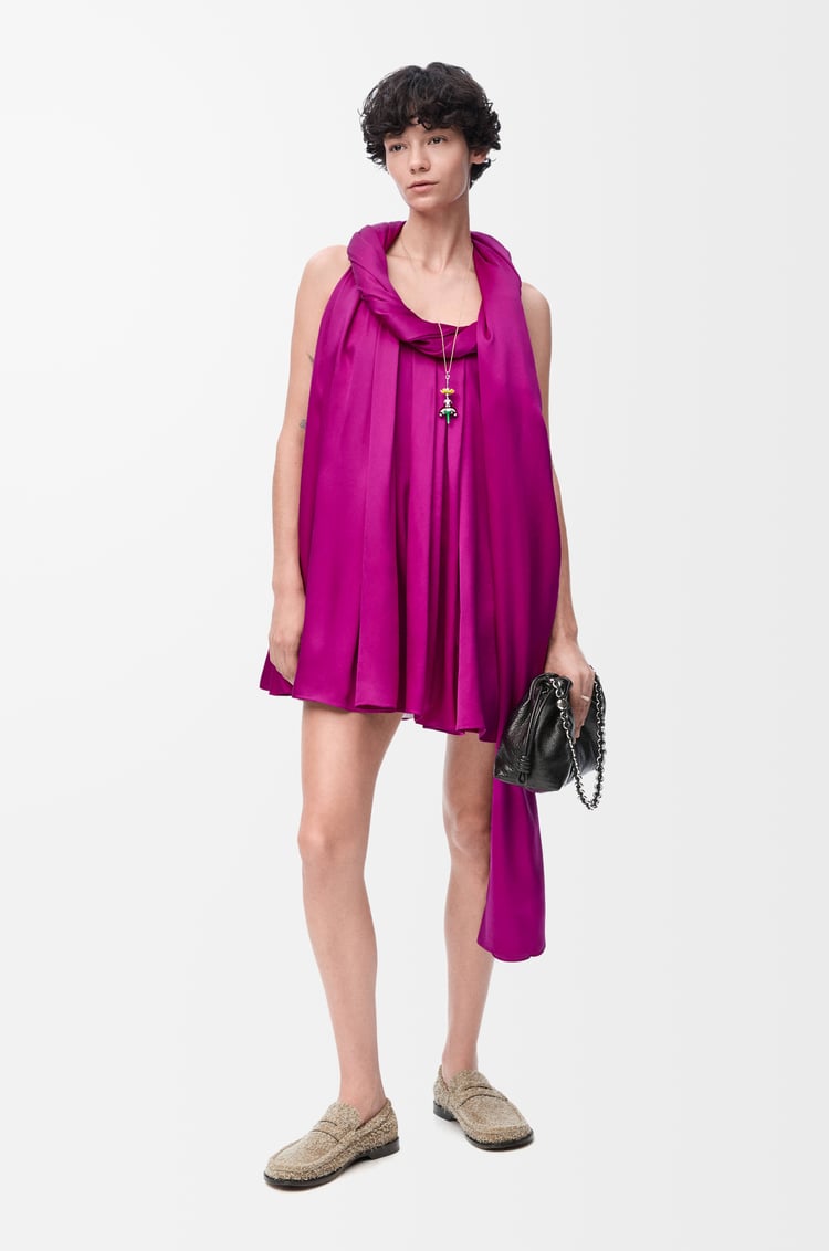 Loewe Trapeze Dress In Silk 1 Colours