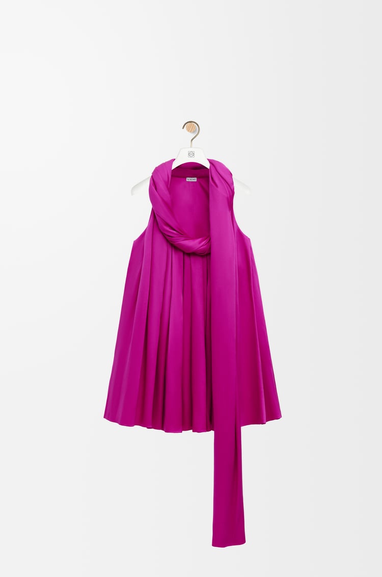 Loewe Trapeze dress in silk 1 Colours