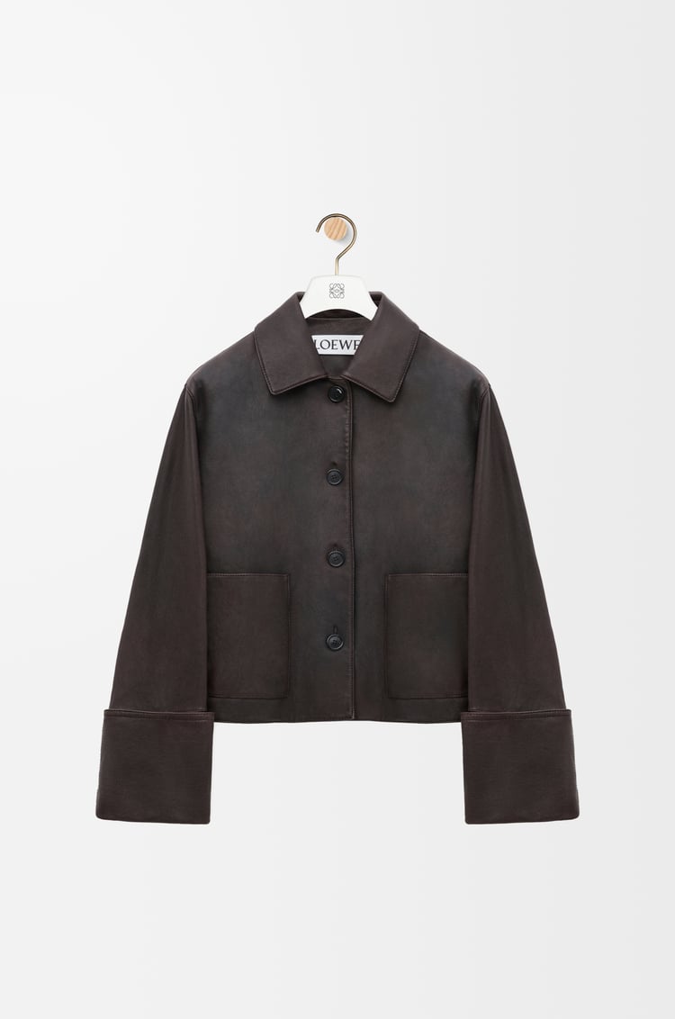 Loewe Turn-up jacket in nappa lambskin 2 Colours