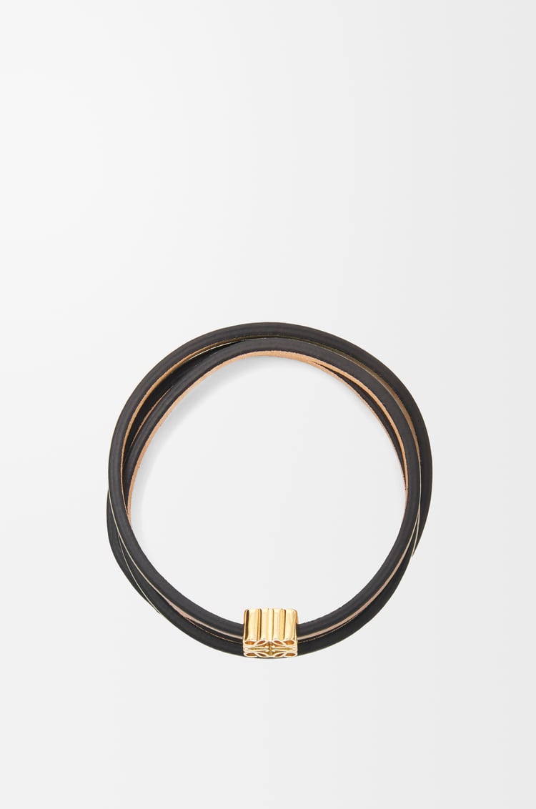 Loewe Twist Bangle In Calfskin 4 Colours