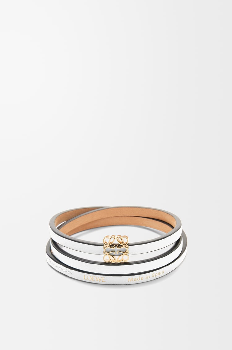 Loewe Twist bangle in calfskin 4 Colours