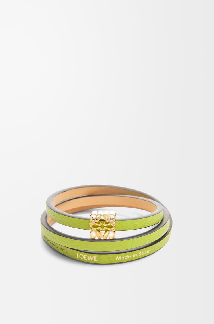 Loewe Twist bangle in calfskin 4 Colours