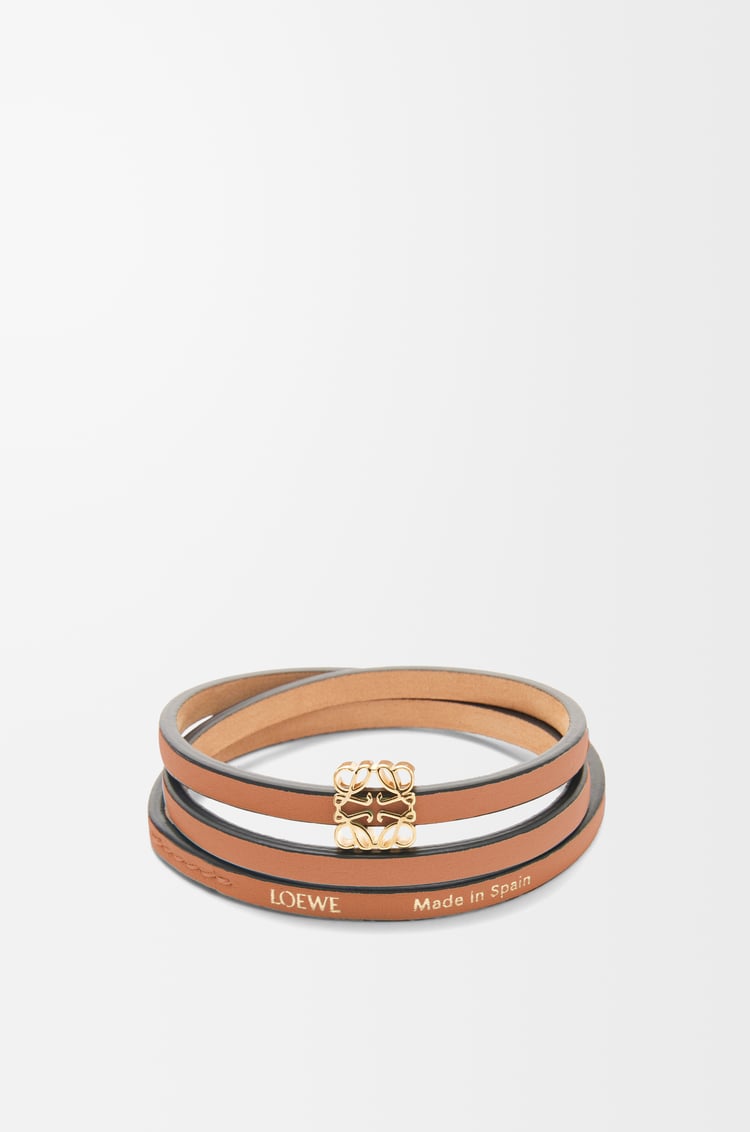 Loewe Twist bangle in calfskin 4 Colours