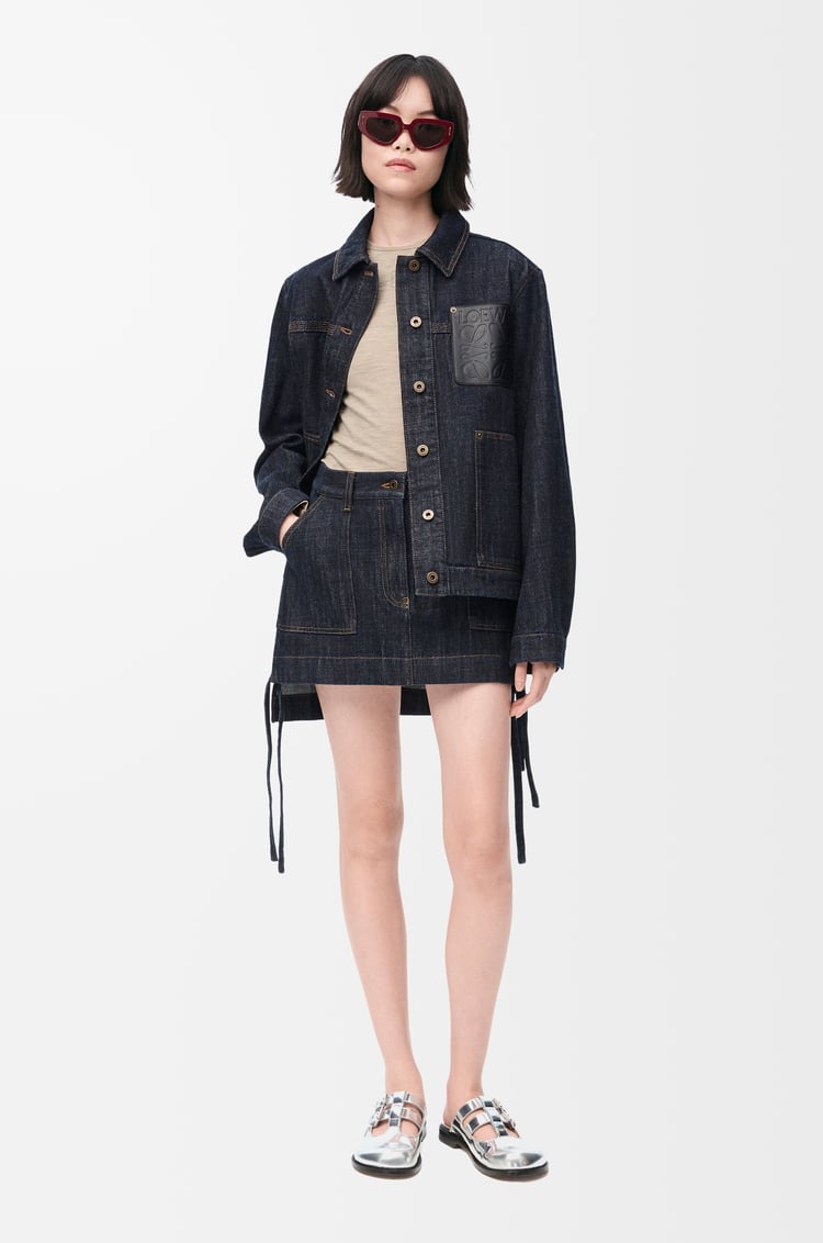 Loewe Workwear Skirt In Denim 1 Colours