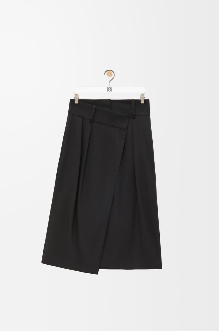 Loewe Wrap skirt in cotton and silk 1 Colours