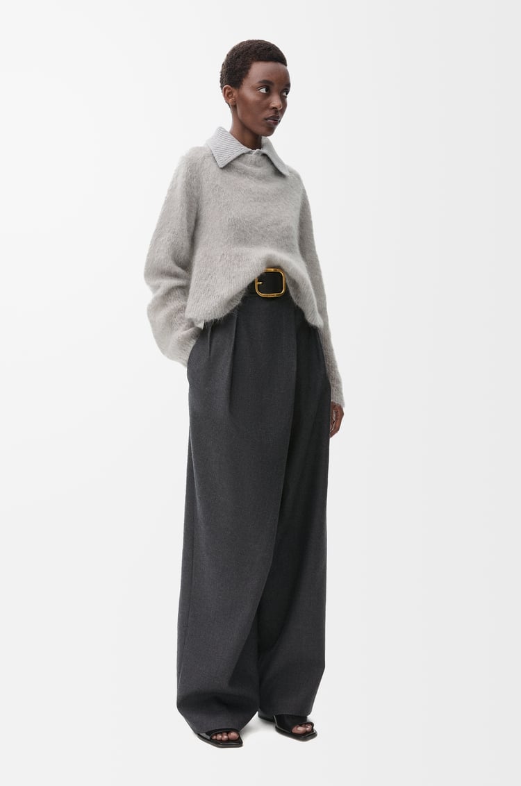 Loewe Wrap Trousers In Wool 1 Colours
