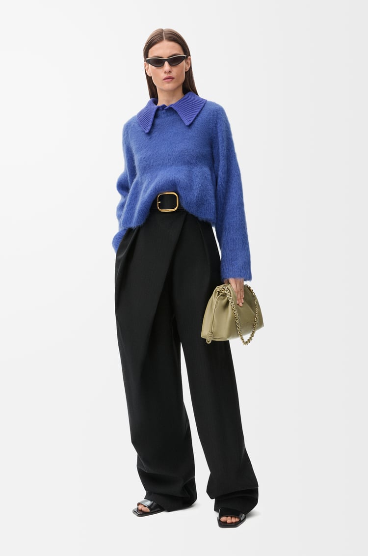 Loewe Wrap Trousers In Wool 1 Colours