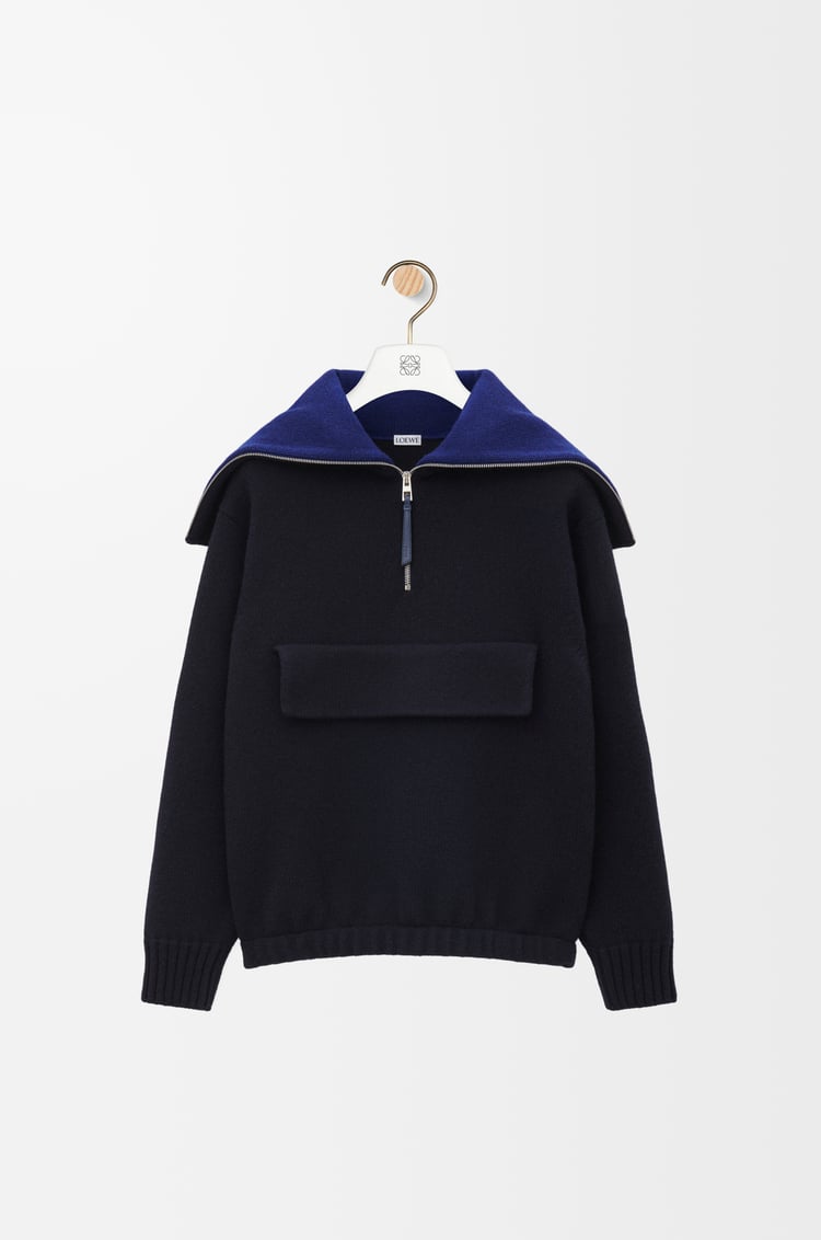 Loewe Zip-up sweater in wool 1 Colours